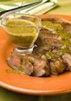Una foto de Chimichurri asturiano