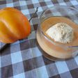 Mousse de caquis con cítricos