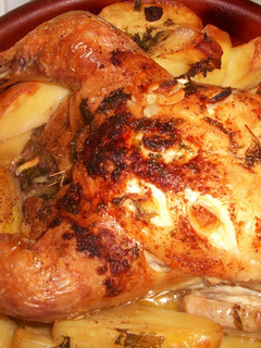 Foto principal de Pollo con ajos horneado