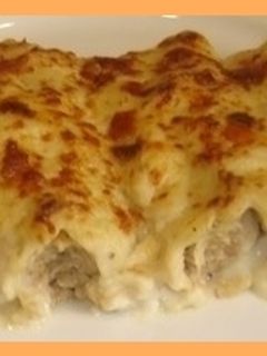 Una foto de Canelones de bonito