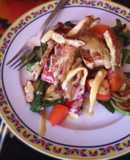 Ensalada de pollo fresca