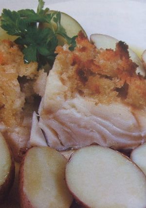 Una foto de Bacalao con costra al horno