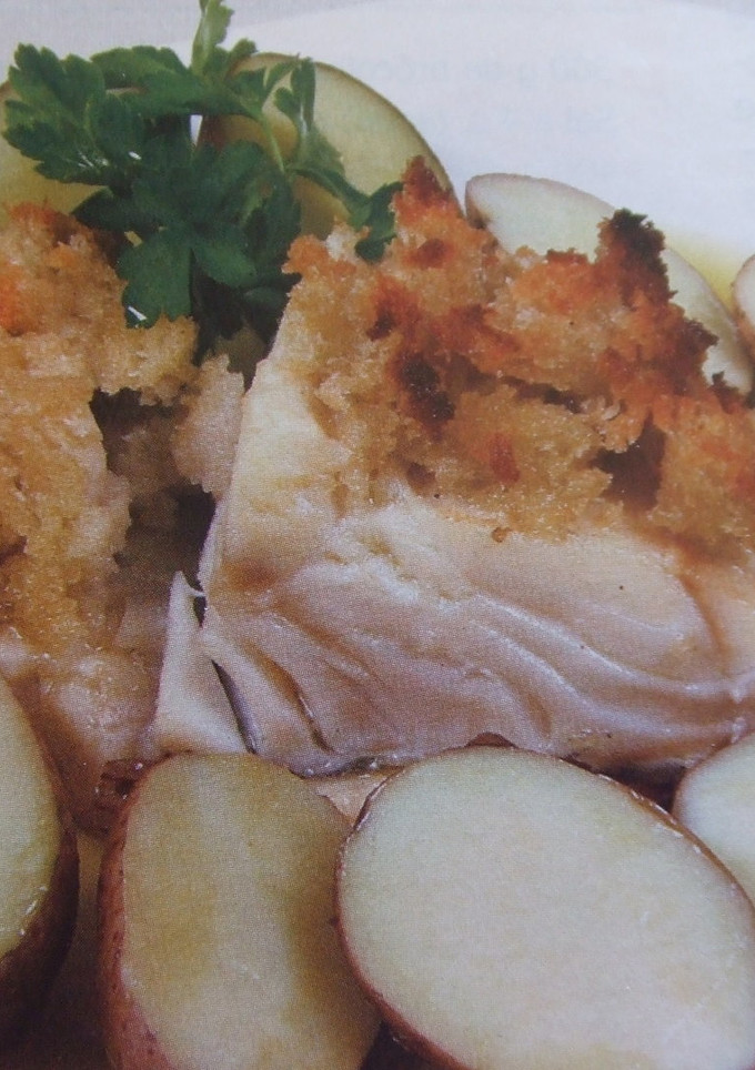Una foto de Bacalao con costra al horno