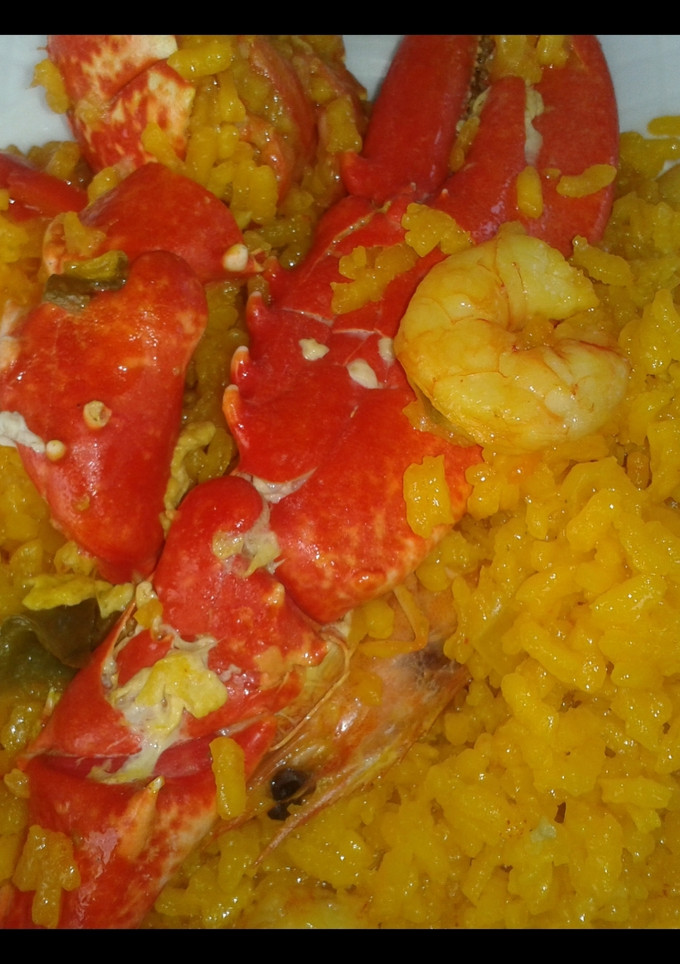 Una foto de Arroz caldoso con bogavante