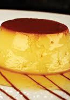 Una foto de Flan de caramelo asturiana