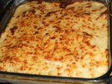 Huevos rellenos con bechamel