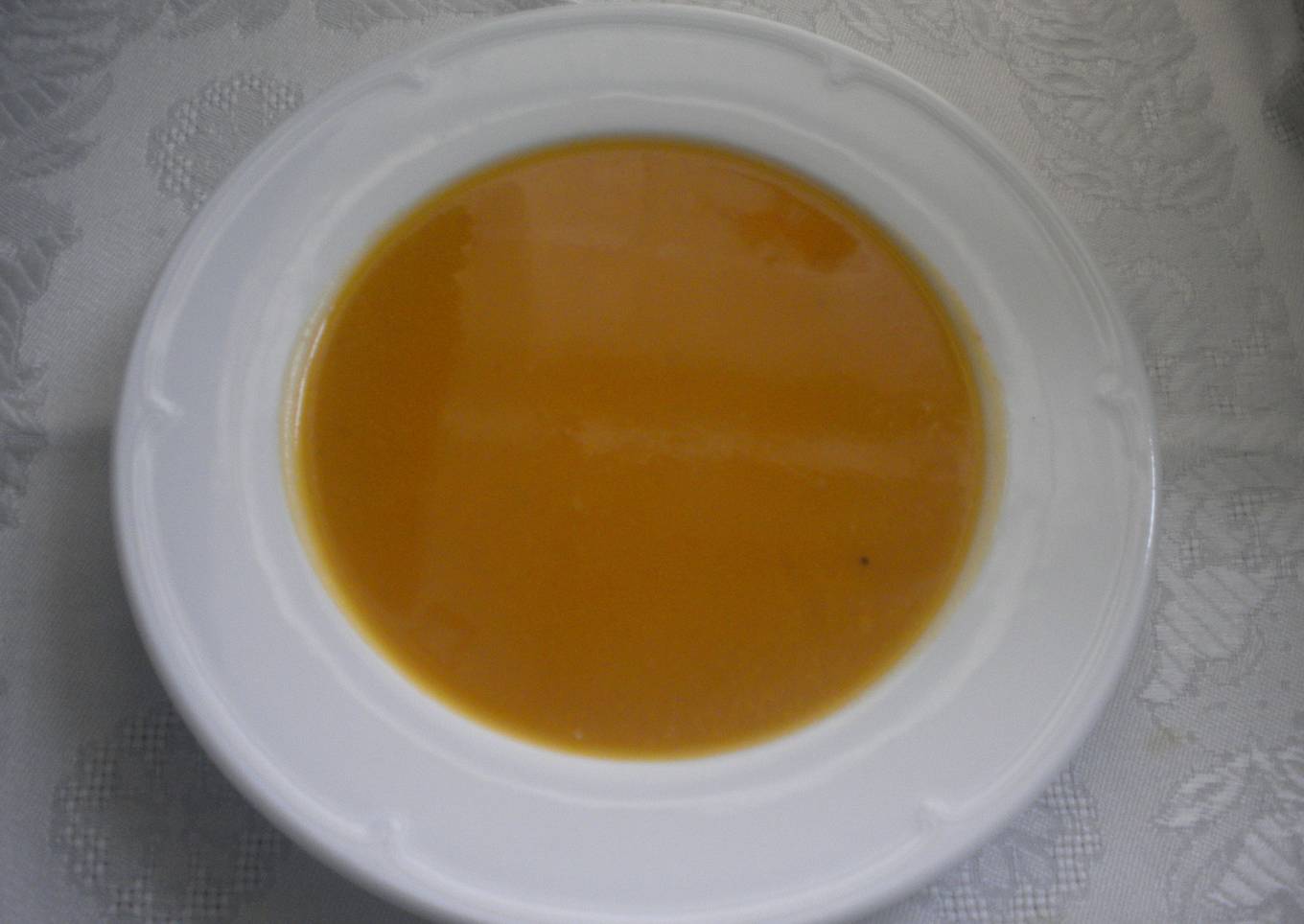 Crema de calabaza al cava