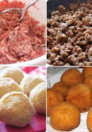 Una foto de Papas rellenas versus