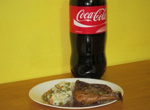 Una foto de Pollo a la Cola-Cola