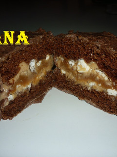 Una foto de Alfajor helado imperdible