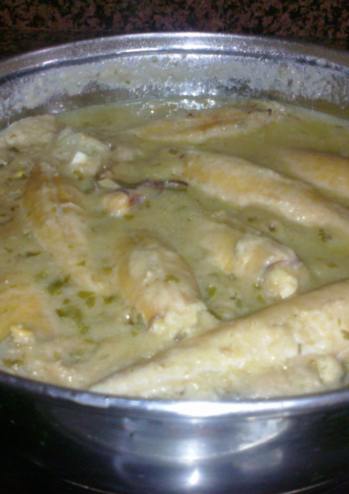 Una foto de Calamares rellenos de patatas
