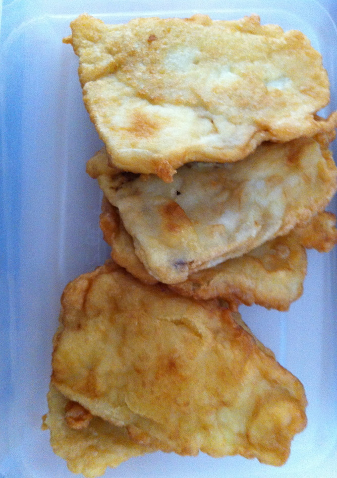 Una foto de Berenjenas fritas