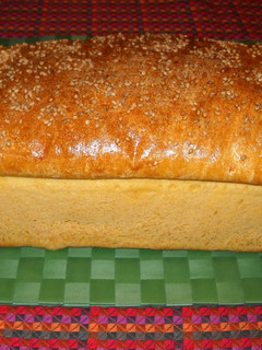 Una foto de Pan de molde de requesón y zanahorias