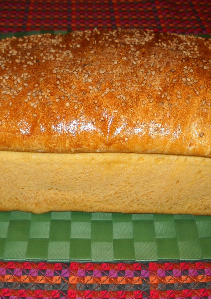Una foto de Pan de molde de requesón y zanahorias