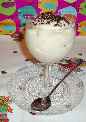 Una foto de Copa mousse de plátano