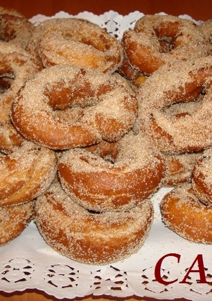 Una foto de Roscos fritos caseros