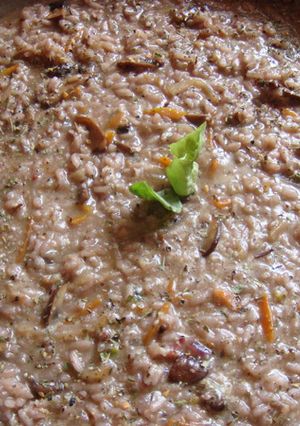 Una foto de Risotto al Torrontes