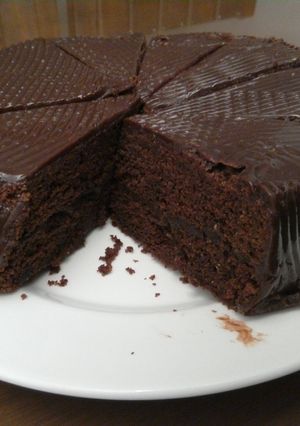 Una foto de Deconstrucción Torta Selva Negra