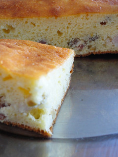 Una foto de Tarta salada de bacon y aceitunas