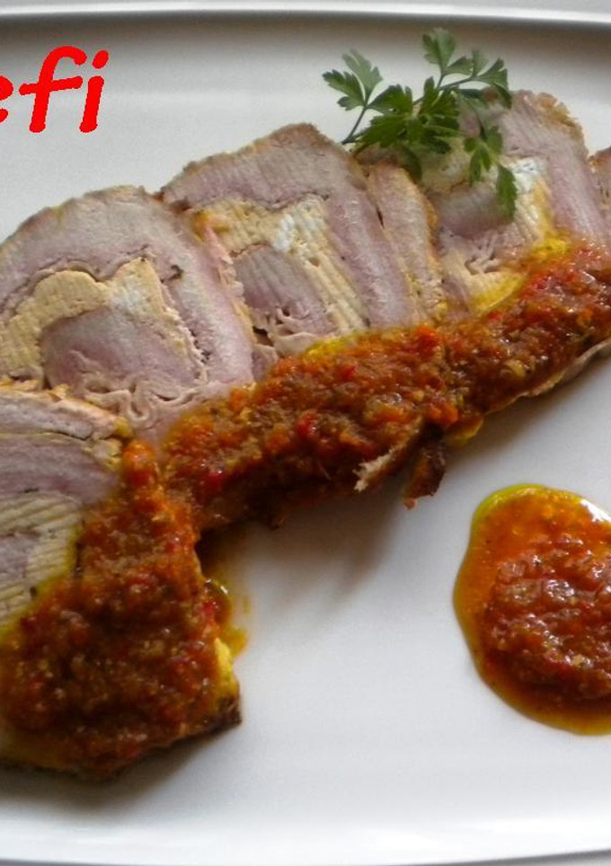 Una foto de Lomo relleno al horno