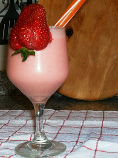 Una foto de Smoothie de sandía