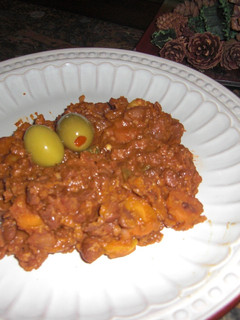 Una foto de Frijoles Vegetarianos