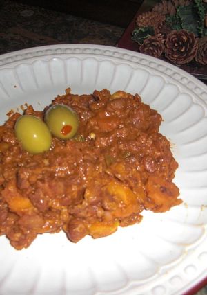 Una foto de Frijoles Vegetarianos
