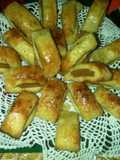Pastitas con dulce (ate) de membrillo