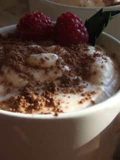 Una foto de Crema helada de turrón