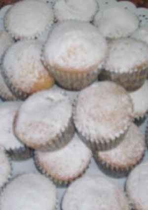 Una foto de Magdalenas rellenas con dulce de leche