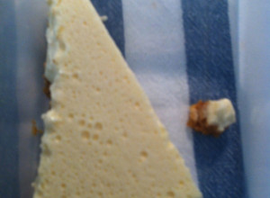 Foto principal de Tarta de queso Philadelphia con mermelada de fresa