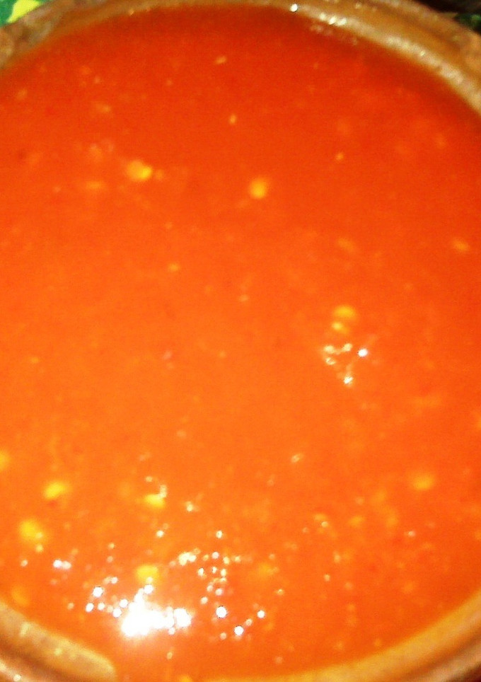 Una foto de Salsa roja mexicana