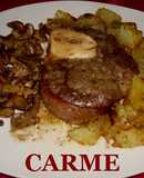 Ossobucco de ternera al horno