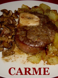 Una foto de Ossobucco de ternera al horno