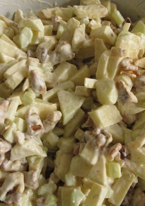 Una foto de Ensalada Waldorf