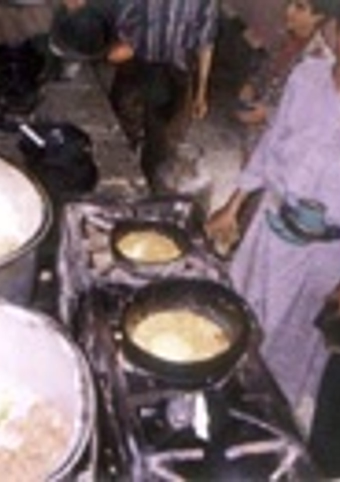 Una foto de Saltah (sopa de Yémen)