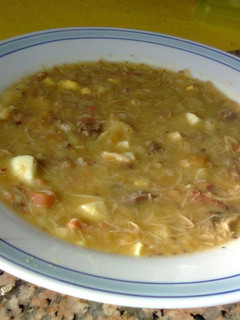 Una foto de Sopa de novia