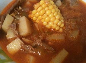 Una foto de Picadillo de res