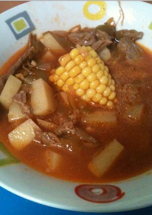 Una foto de Picadillo de res