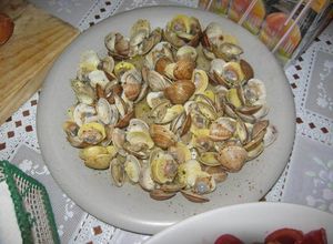 Foto principal de Almejas en salsa de coñac
