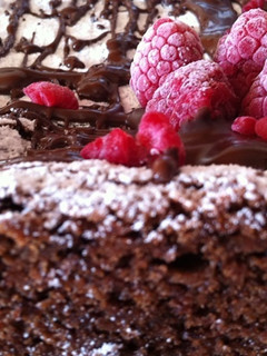 Una foto de Bizcocho de chocolate chocolatísimo