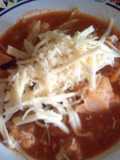 Sopa de coliflor con chorizo