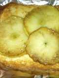 Sandwich calientito con manzana