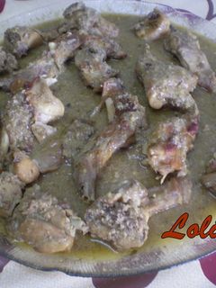 Una foto de Conejo en salsa con tomillo