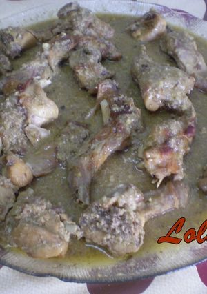 Una foto de Conejo en salsa con tomillo