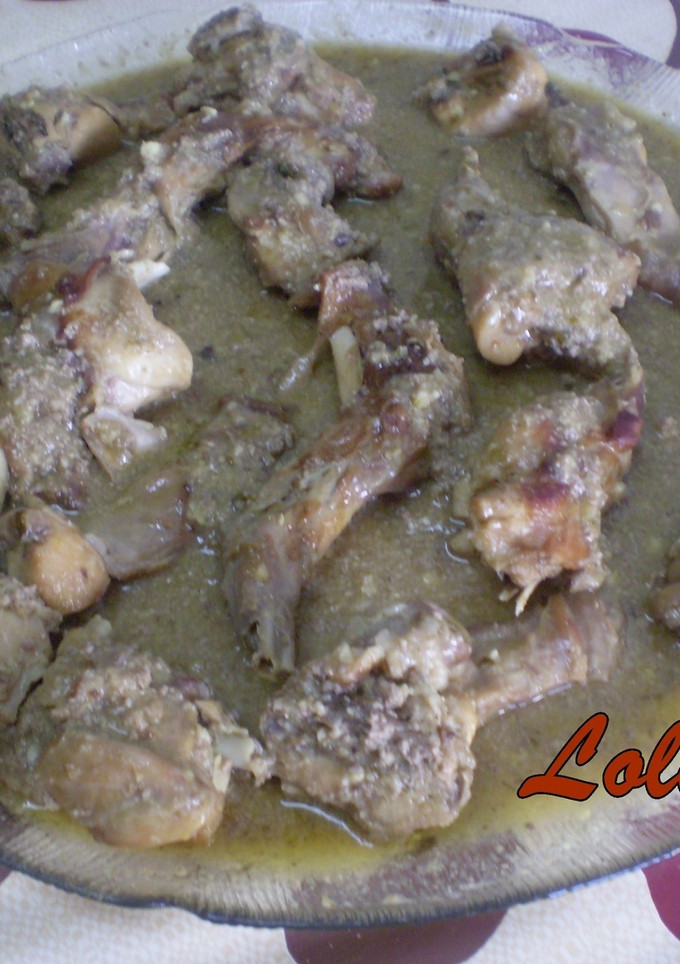 Una foto de Conejo en salsa con tomillo