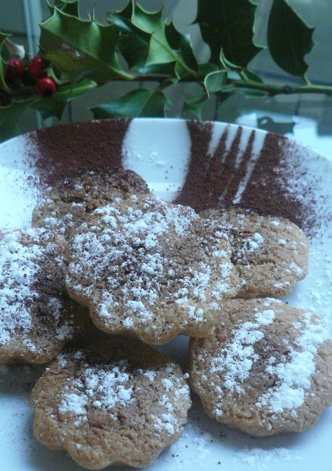 Una foto de Mantecados de almendra de navidad