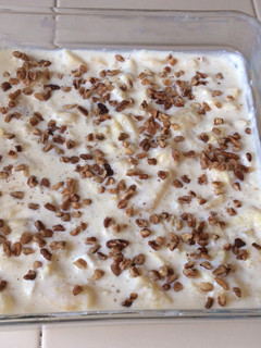 Una foto de Postre de piña natural
