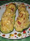 Calabacines rellenos con bulgur