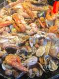 Zarzuela de marisco a la marinera